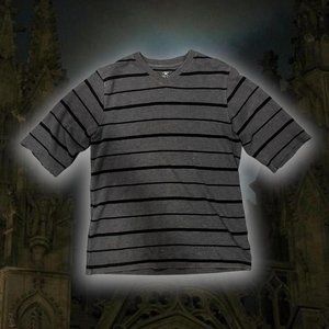 Faded Glory Stripped Black Shirt